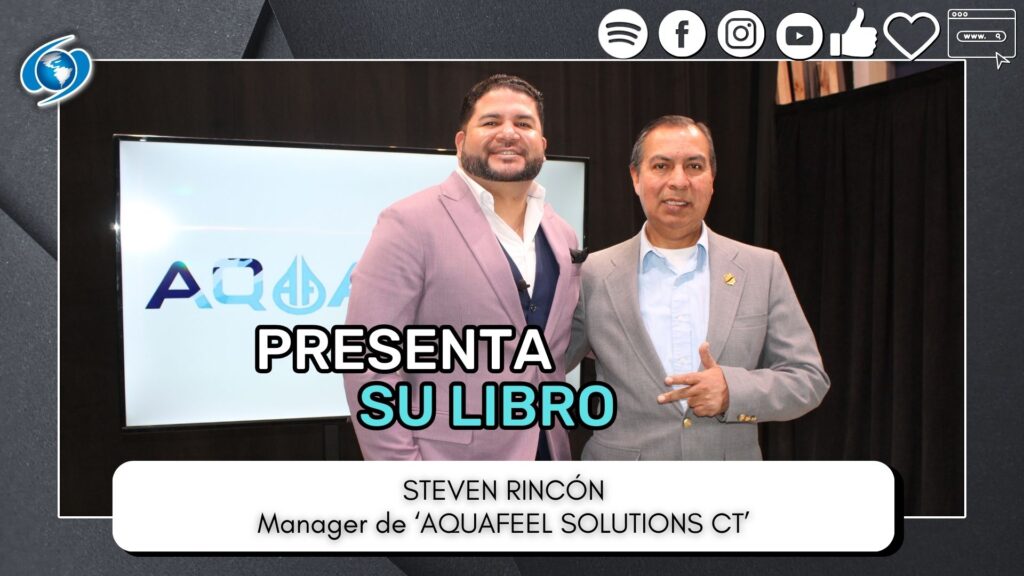 Steven Rincón presenta su libro en una entrevista de Identidad Latina